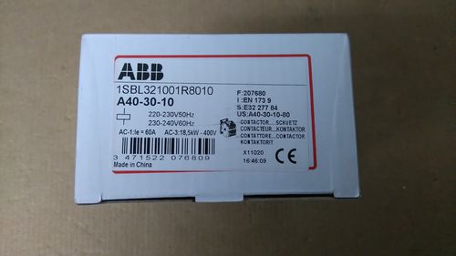 Contactor ABB A40-30-10  ( 1SBL321001R8010 )