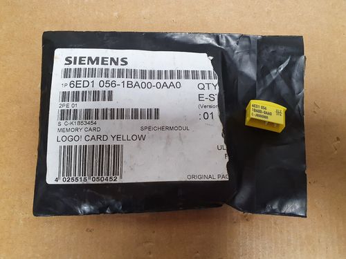 Siemens Logo! Memory Card ( 6ED1 056-1BA00-0AA0 )